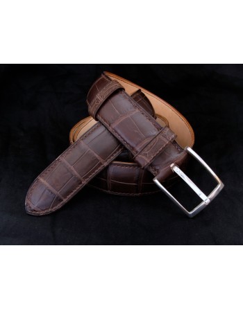 Ceinture tradition classique alligator